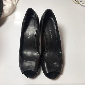 Franco sarto open toed heels